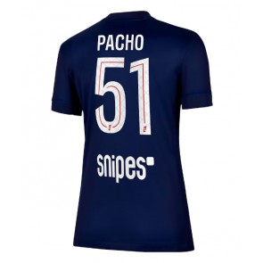 Paris Saint-Germain Willian Pacho #51 Hemmatröja Kvinnor 2025-26 Kortärmad